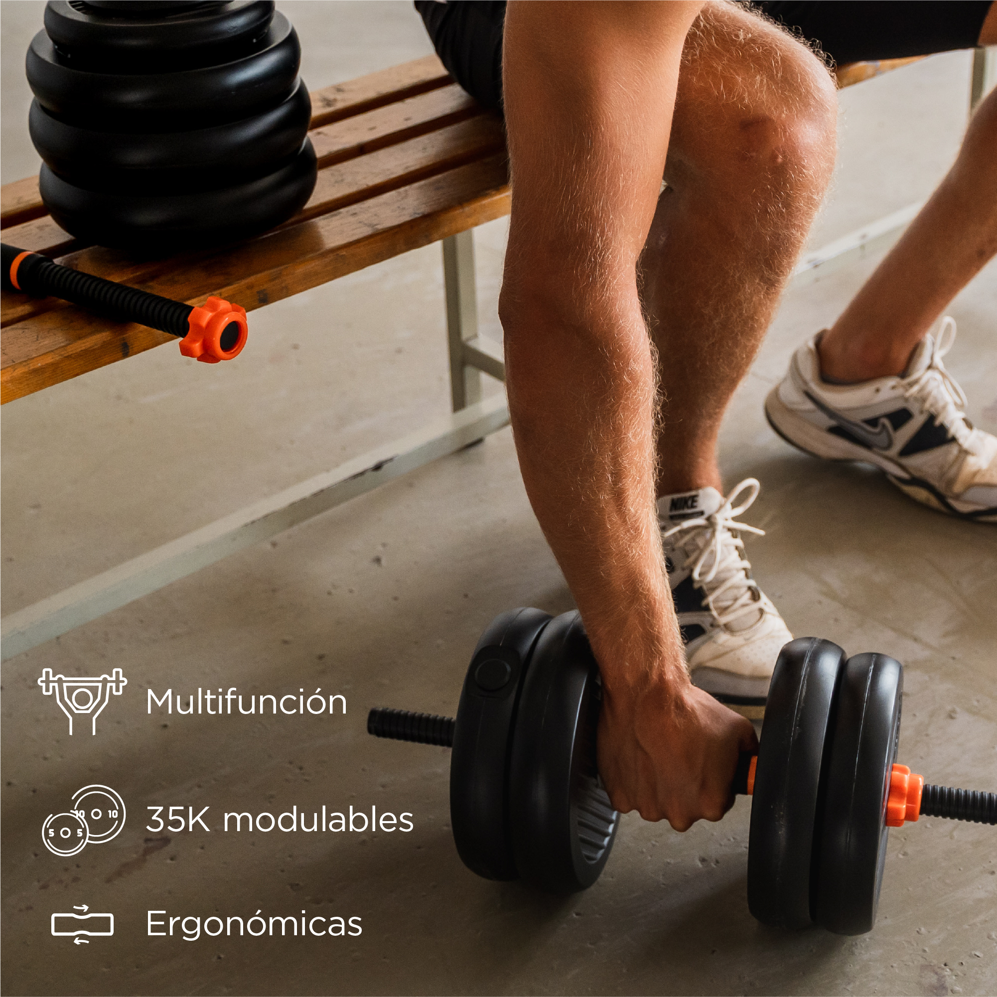 Conjunto de pesos Xiaomi Fed de 35 kg