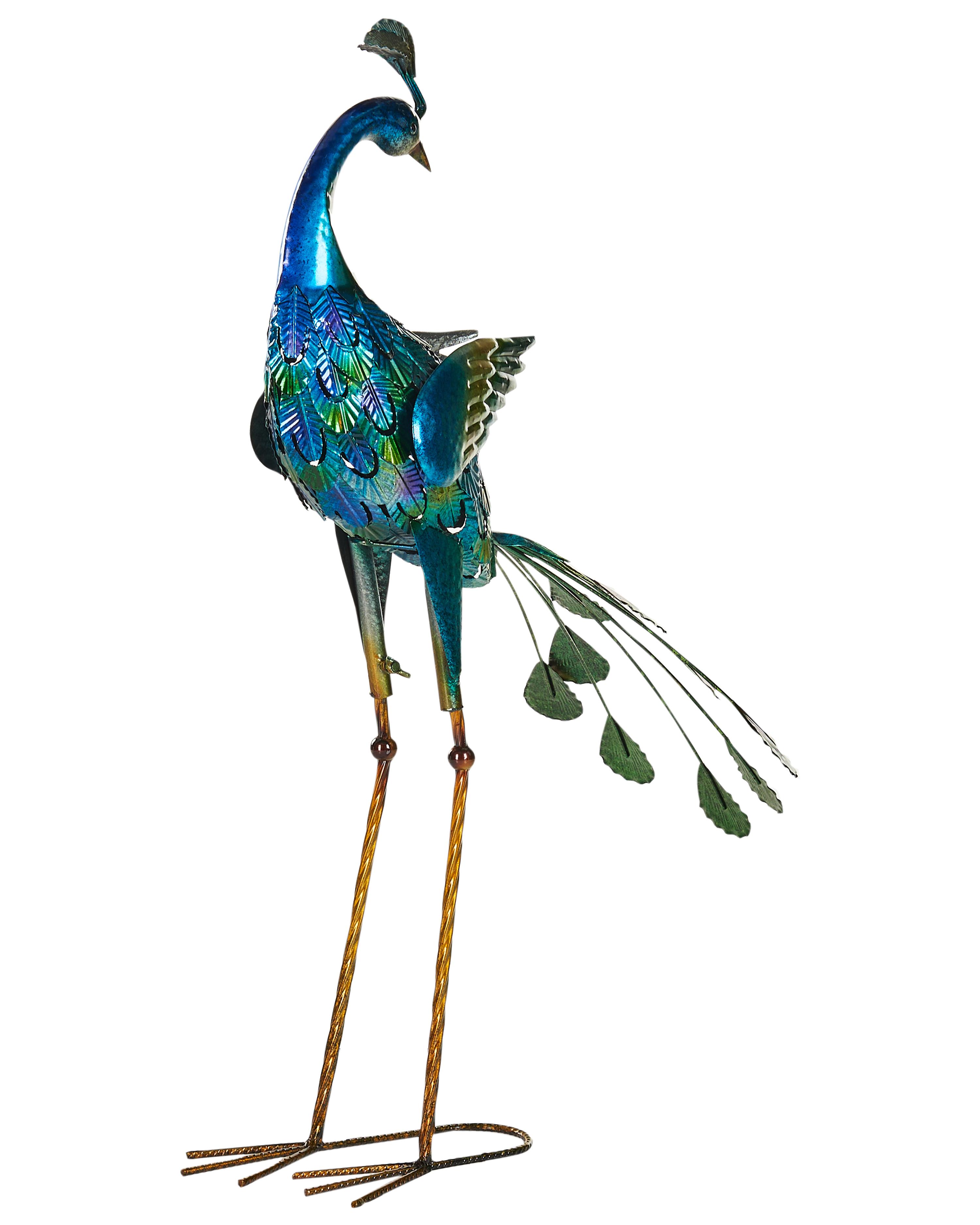 Tuinbeeld PEACOCK Blauw