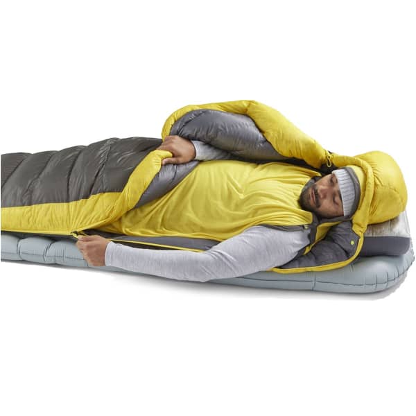 Sac de couchage SEA TO SUMMIT SPARK -1C/30F DOWN SLEEPING BAG REGULAR BLACK/YELLOW