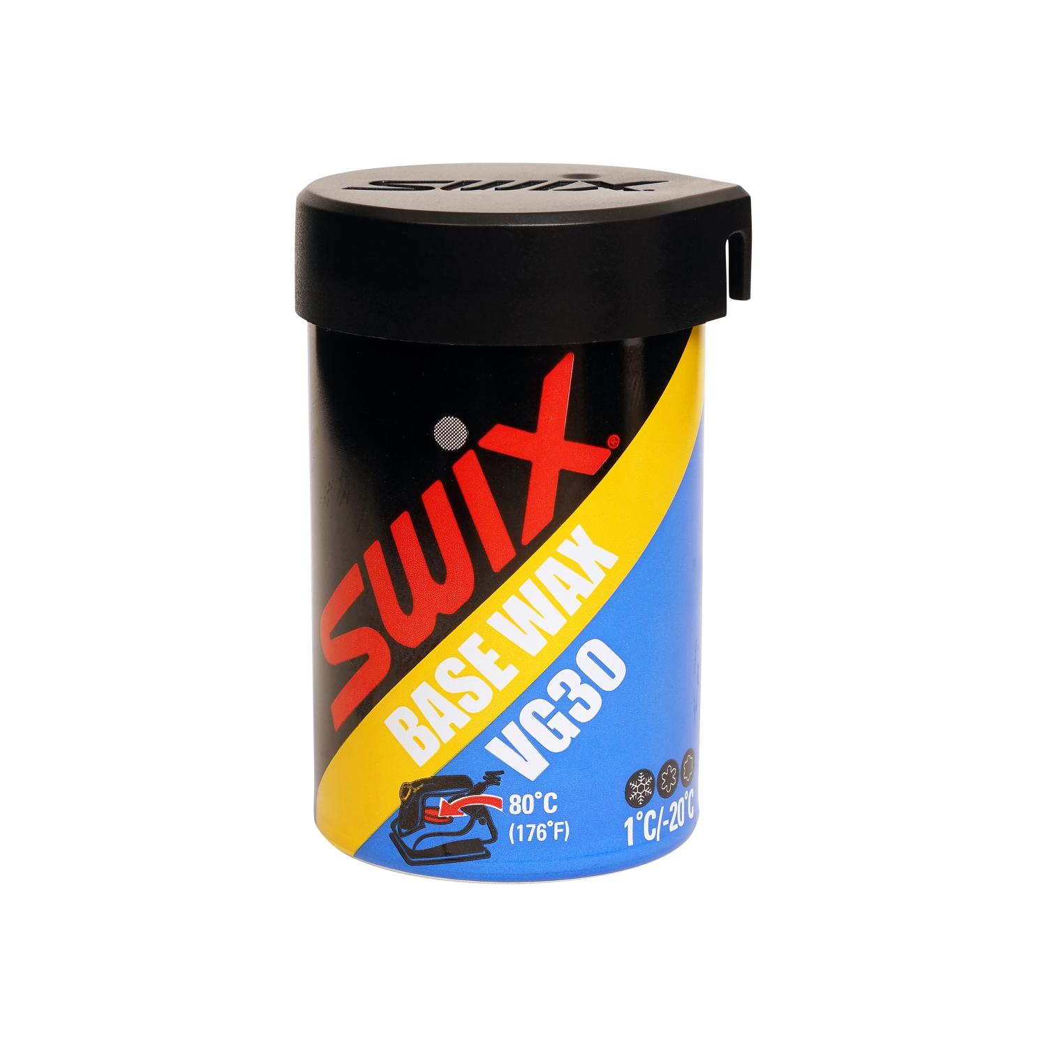 Swix VG30 Base Blue Underlagsvoks for alle festevokser ved nysnø, finkornet snø og gammel/omdannet