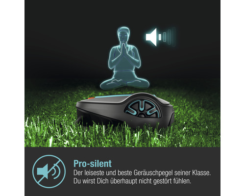 GARDENA smart SILENO life 750 m² robotmaaierset met LONA-functie - Compatibel met SMART HOME van hornbach