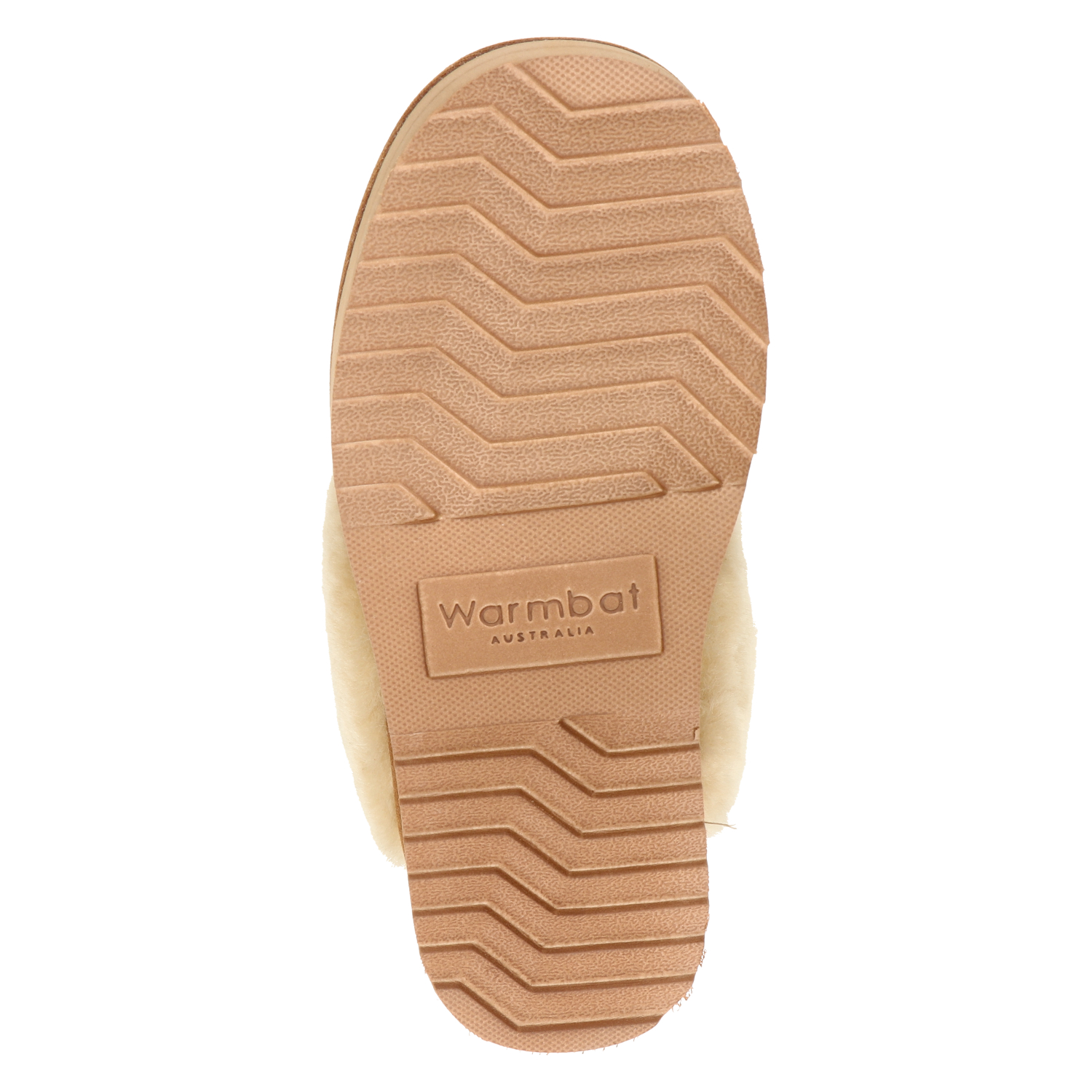 Flurry Plateau dames pantoffel Warmbat Australia Cognac