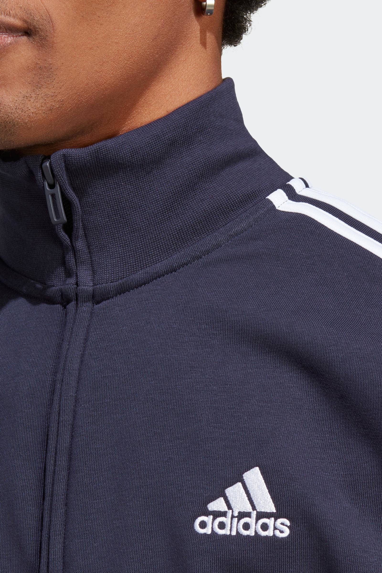 adidas trainingspak donkerblauw/wit