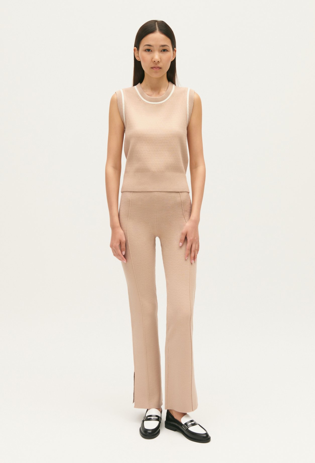 Pull maille rayures