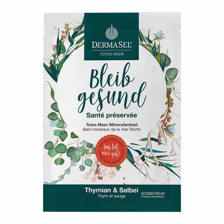 Dermasel Totes Meer Badekristalle Bleib gesund, 60 g