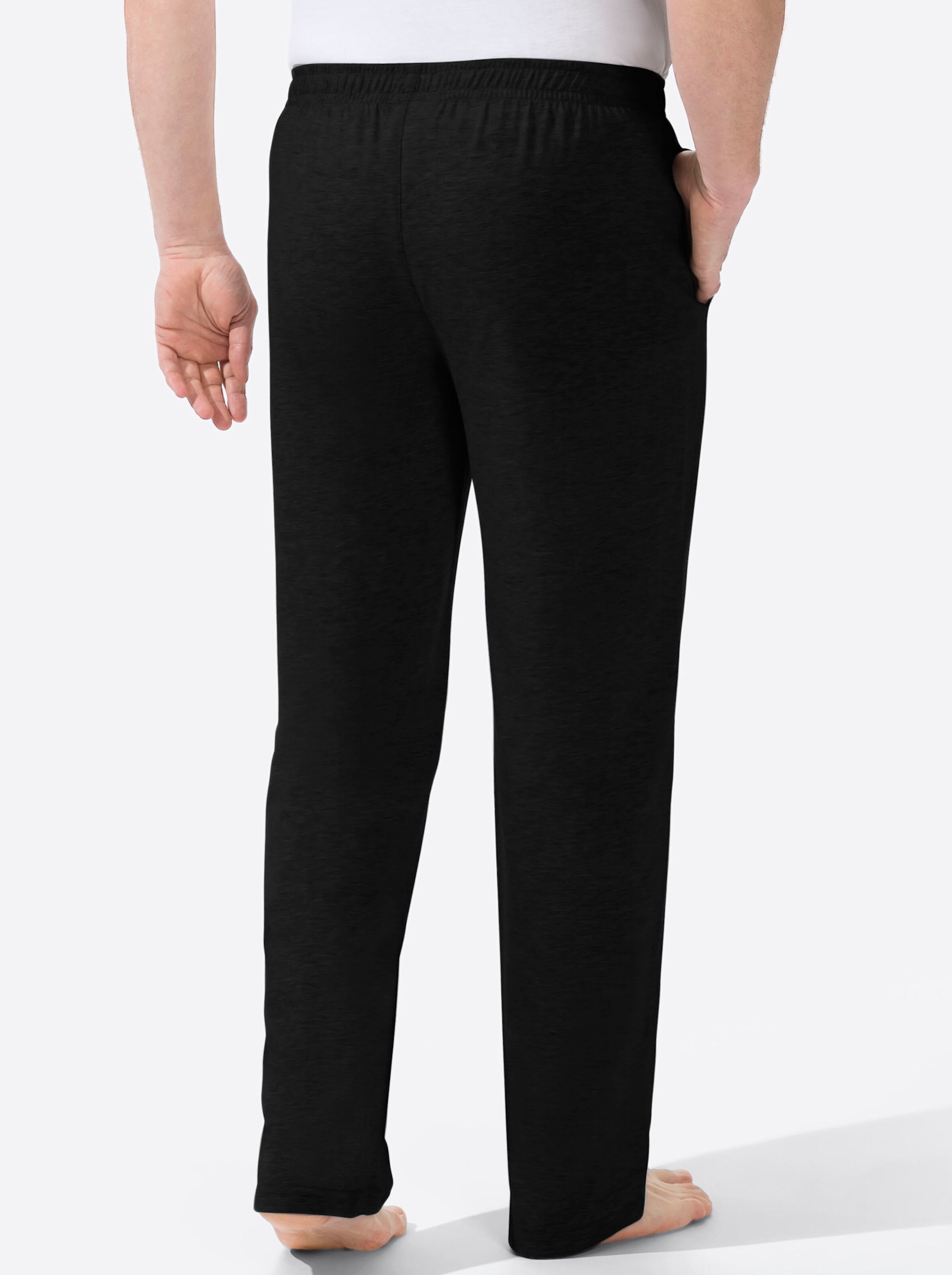 Catamaran Sports Freizeithose in schwarz + grau-meliert