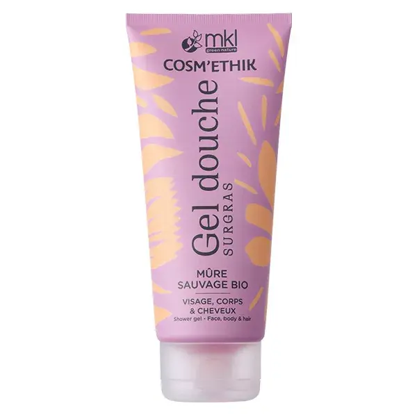 Gel de Banho MKL Green Nature Organic Wild Blackberry Cosm'etik 200ml