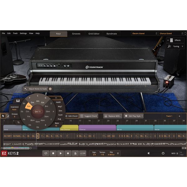Toontrack EKX Electric Grand