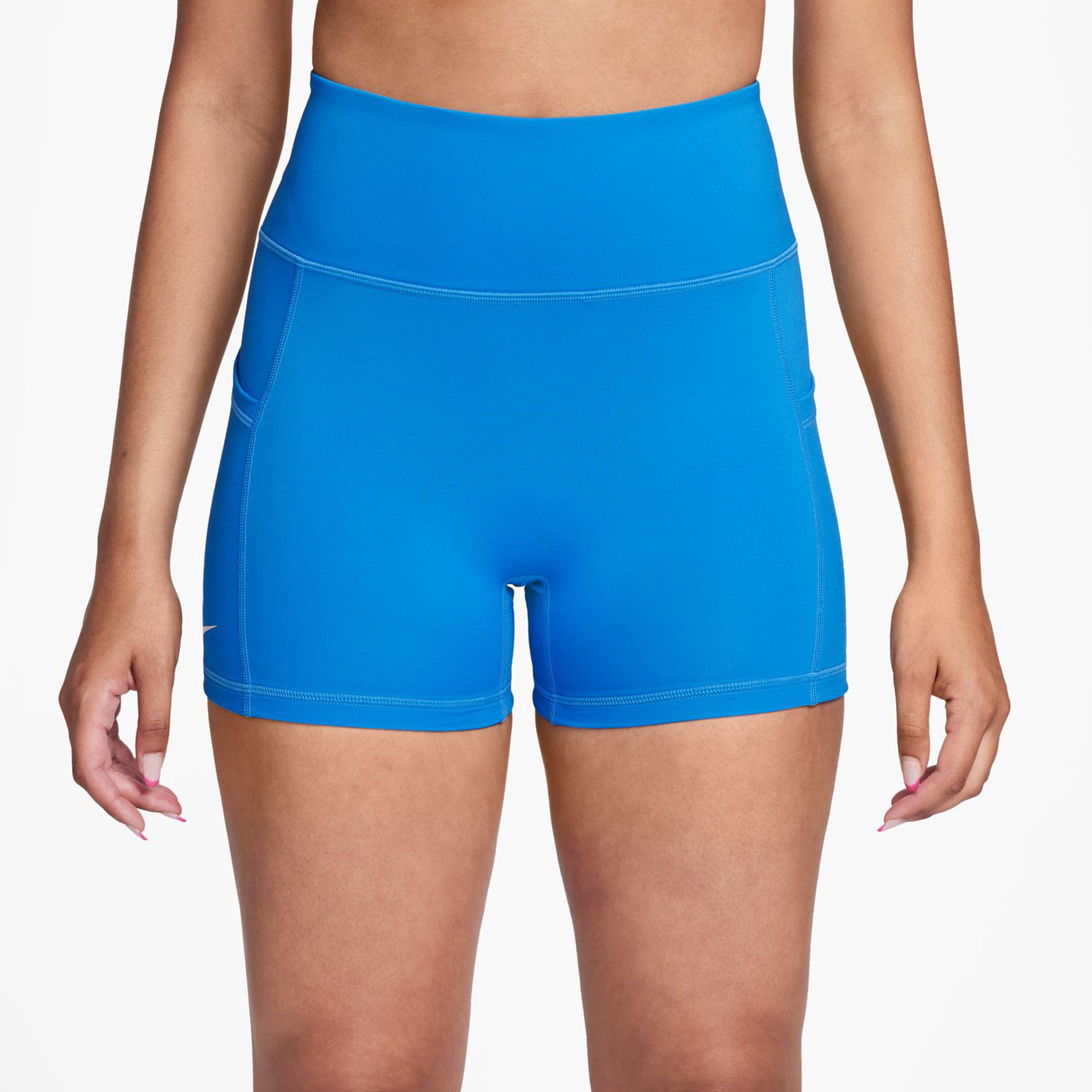 Nike Court Dri-Fit Advantage Regular Short Avec Poche-balles Femmes - Bleu
