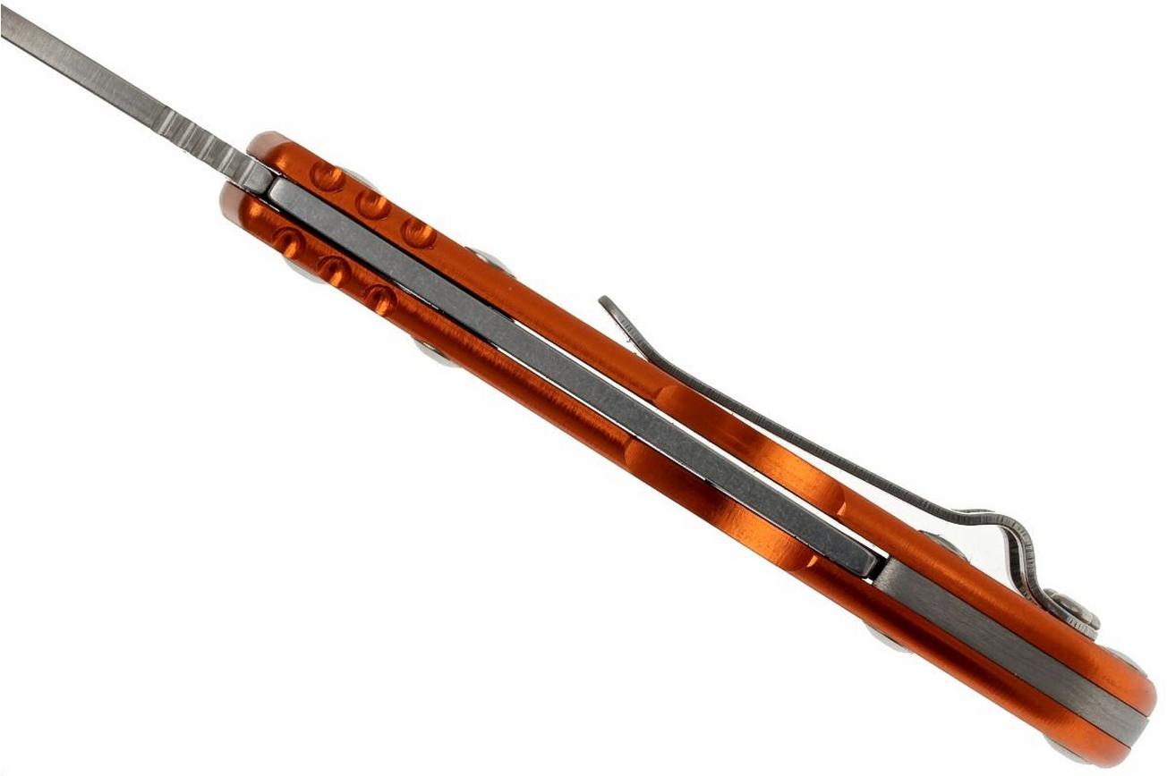 Buck 726 Mini Spitfire 0726ORS-B plain edge, oranje