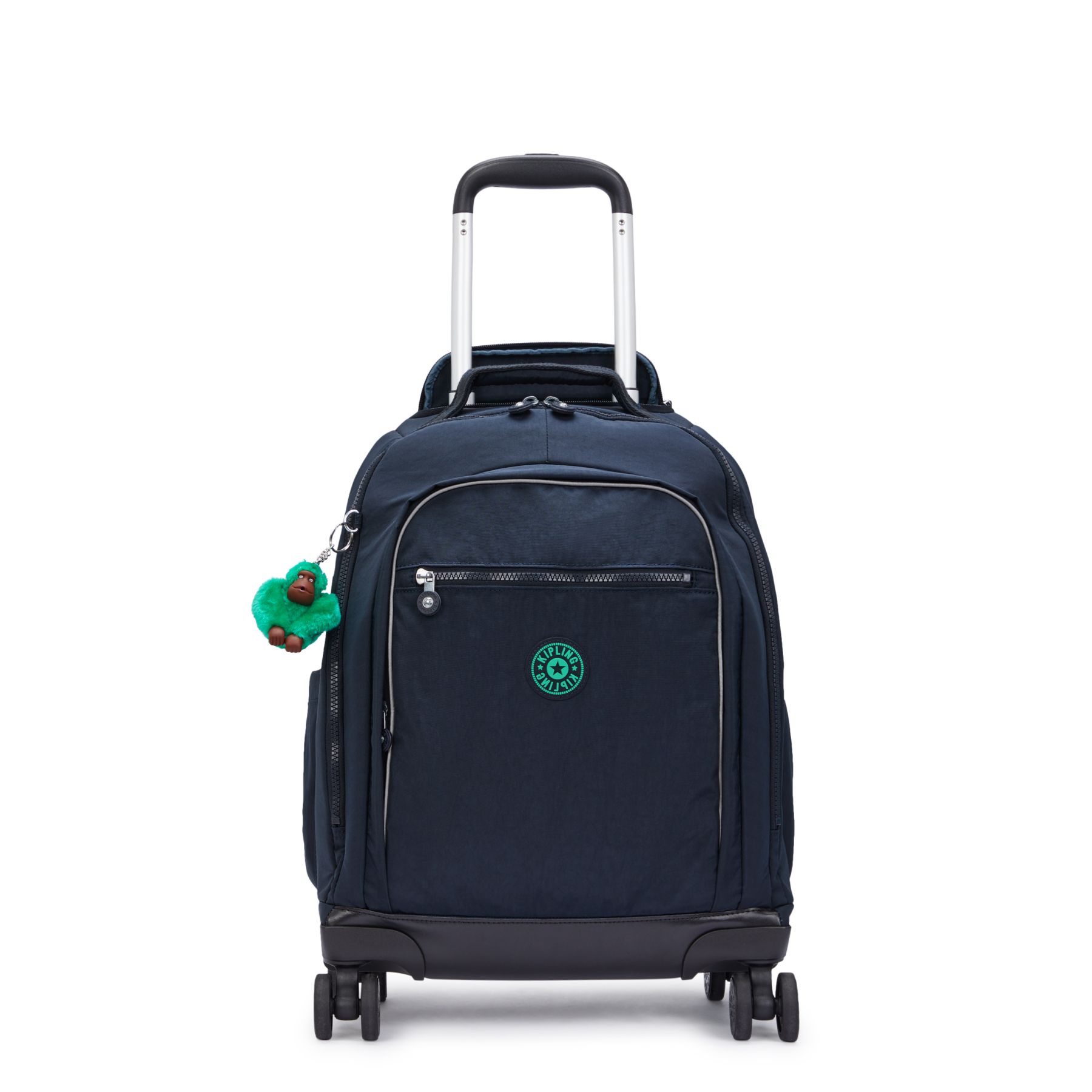 NEW ZEA Grand sac à dos à roulettes pour enfants avec protection pour ordinateur - Blue Green Block