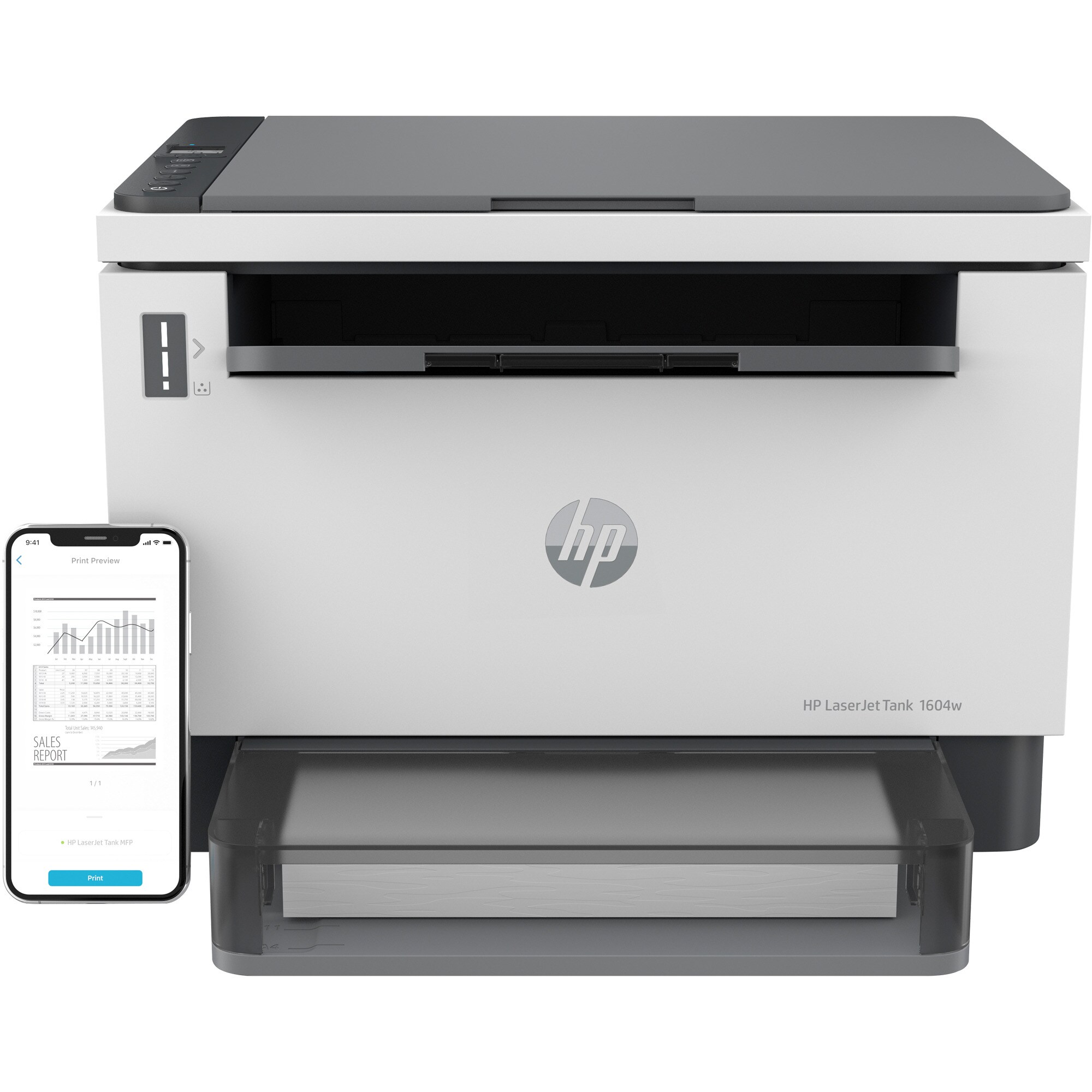 HP Multifunktionsdrucker LaserJet Tank MFP 1604w
