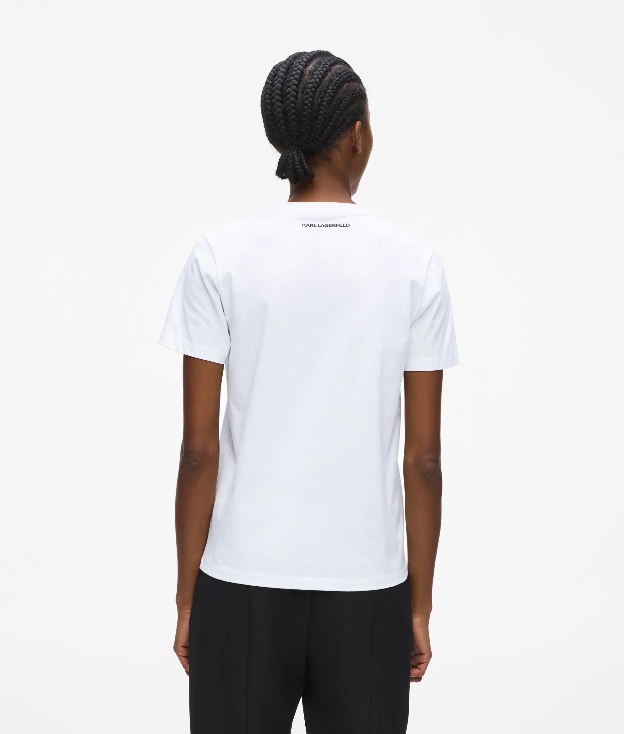 Geïllustreerd portret T-shirt
