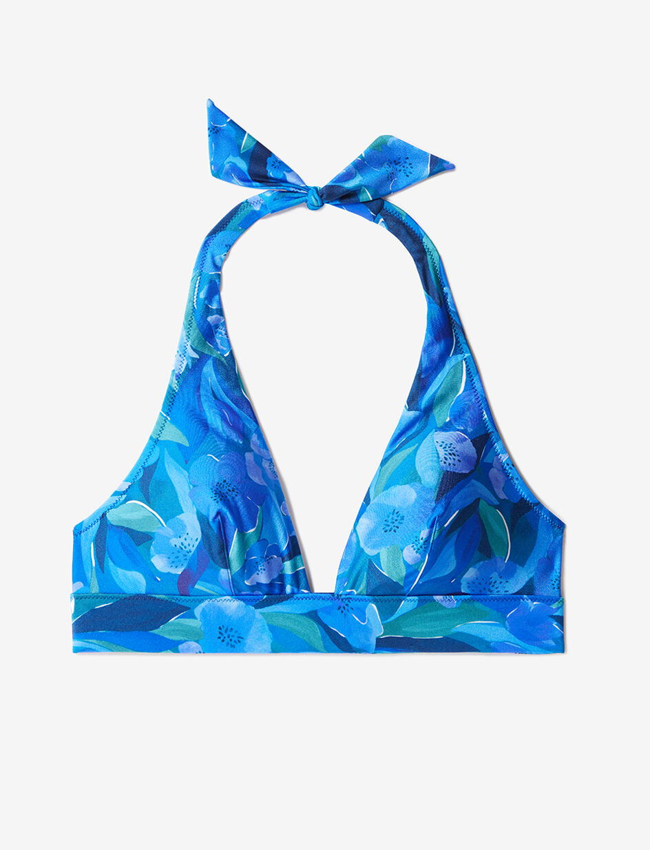 Haut de maillot de bain triangle sans armatures paddé