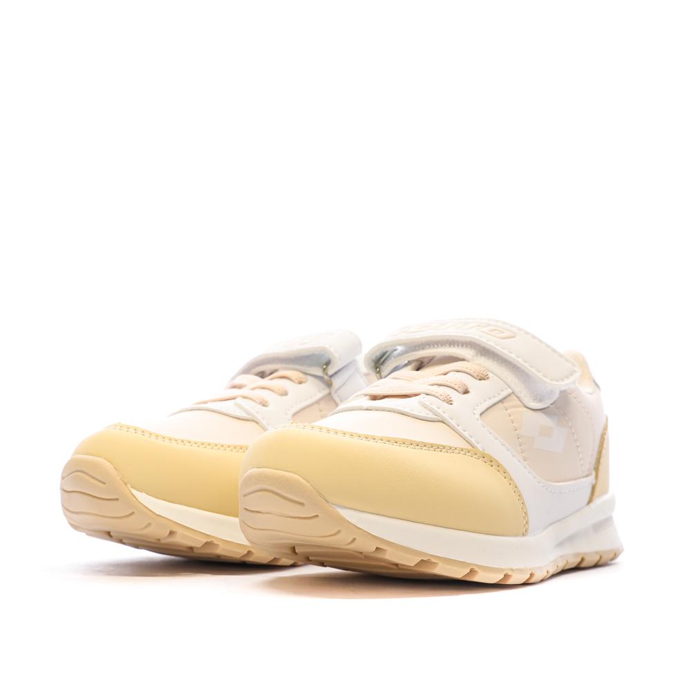 Lotto Baskets Beige/Jaune Fille Lotto Verone