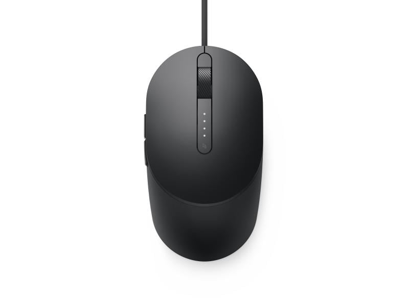 Dell Maus MS3220 Laser Wired Black Verkabelte USB-Maus mit DPI-Auswahltaste
