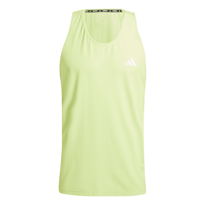 adidas Herre Singletter Own The Run Tank Grøn