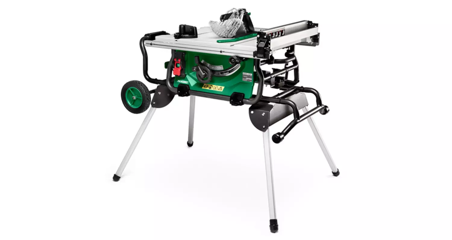 HiKOKI C10RJWAZ Zaagtafel op uitklapbaar onderstel - 1500W - 254mm