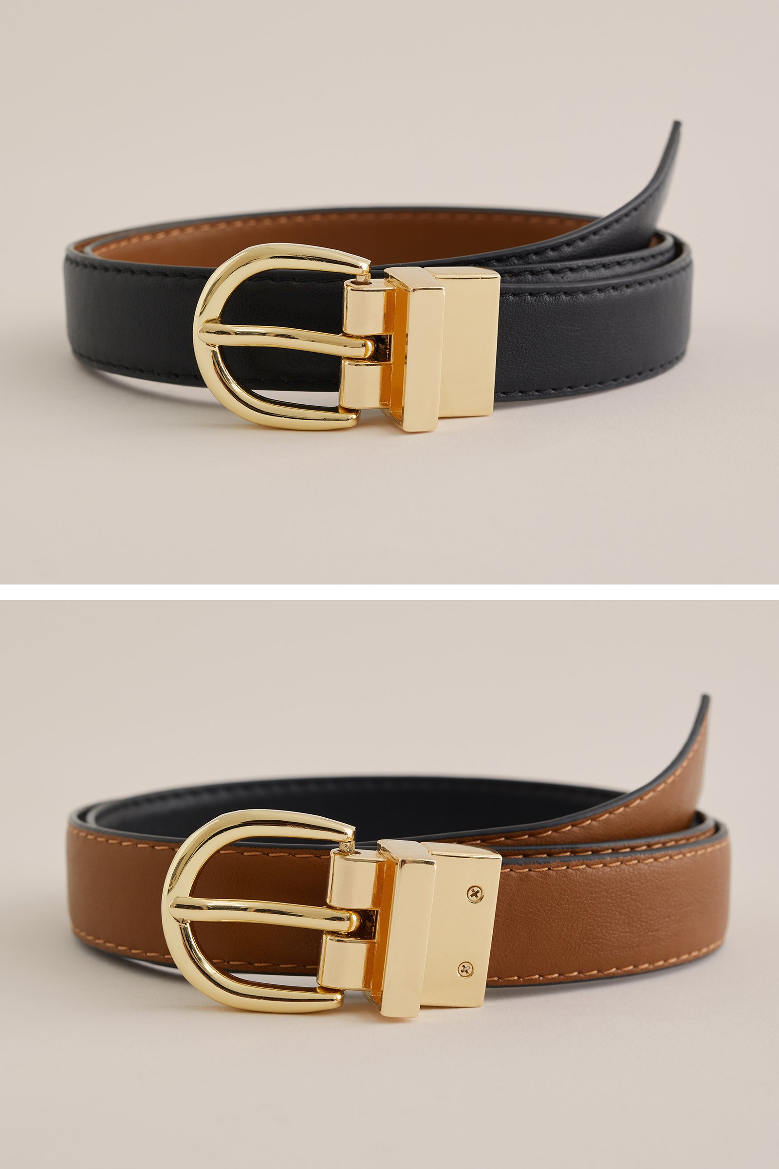 reversible ceintuur WE Fashion Zwart