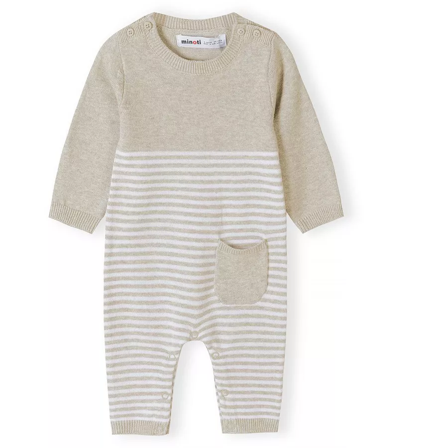 MINOTI Strampler Beige