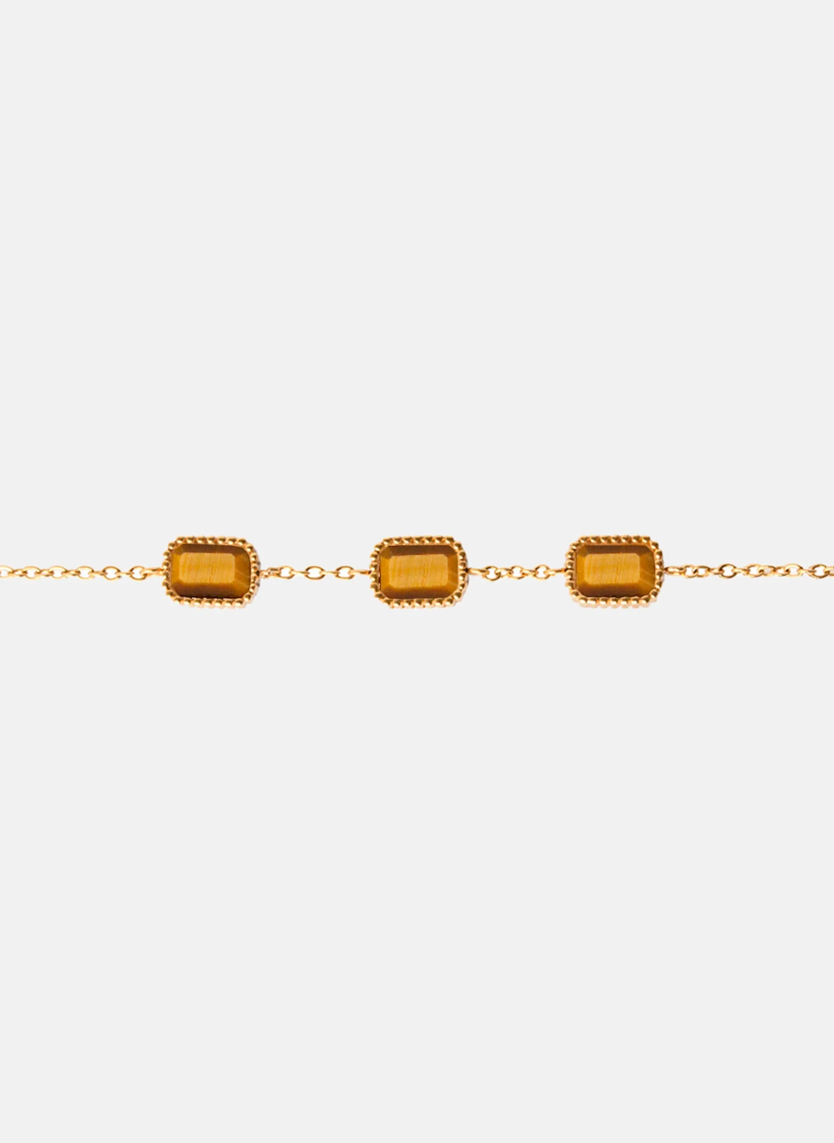 EURYBIE - Bracelet chaîne eurybie | Marron