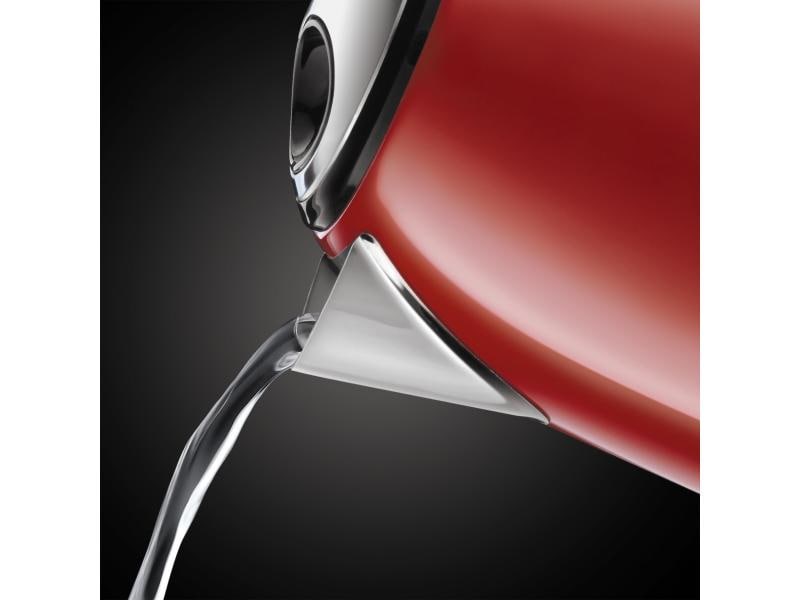 Russell Hobbs Wasserkocher 24992-70 Colours Plus 1 l, Rot/S Eleganter Wasserkocher
