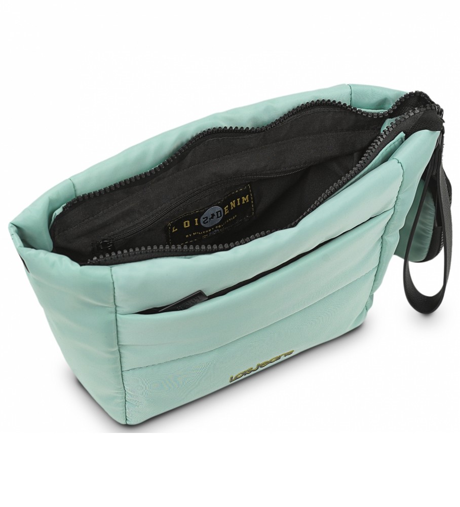 Bolsa de ombro Lois 314672 Verde Água - 30x18x12cm -