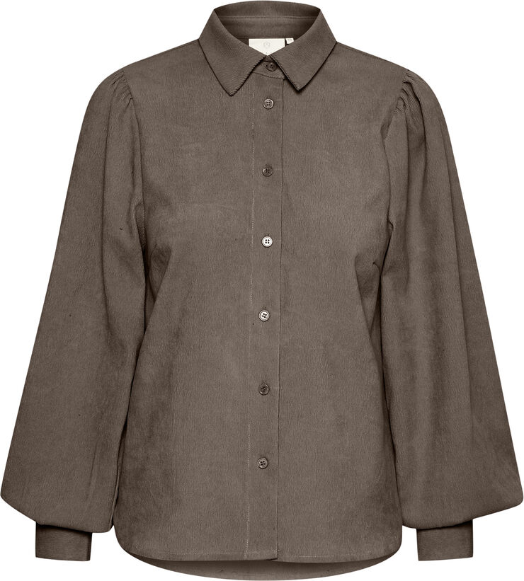 Kaffe KAhermine Shirt Major brown c.