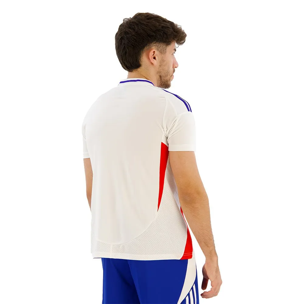 adidas Olympique Lyon 24/25 Heim Damen T-Shirt mit kurzen Ärmeln