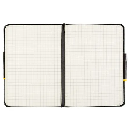 Idena Notizbuch, A6, schwarz