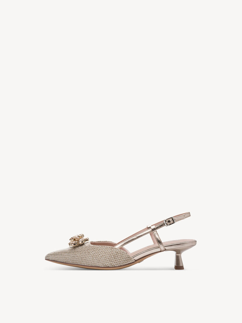 Slingpumps - metallic