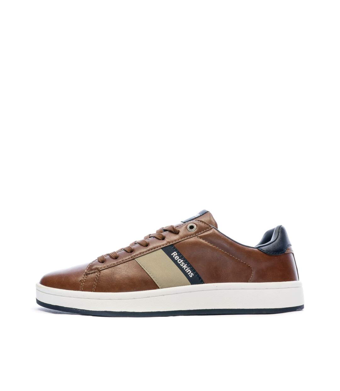 Baskets Marron/Marine Homme Redskins Broken