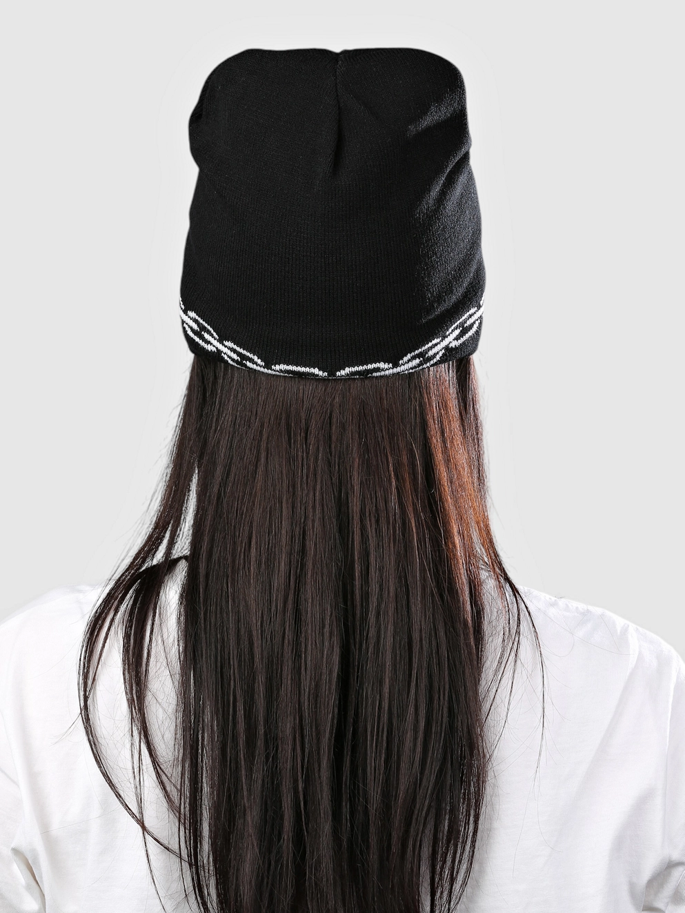 Lurking Class Reversible Og Chain Skully Beanie black