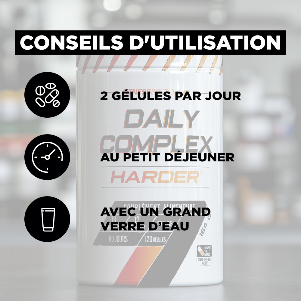 FITNESSBOUTIQUE HARDER Multivitamines Daily Complex