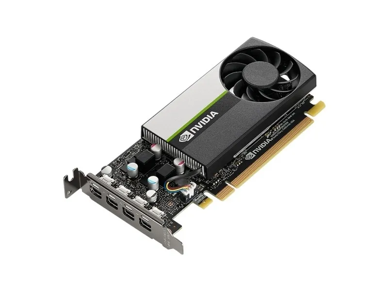 NVIDIA T1000 - grafikkort - 8 GB GDDR6 - PCIe 3.0 x16 lavprofil - 4 x Mini DisplayPort
