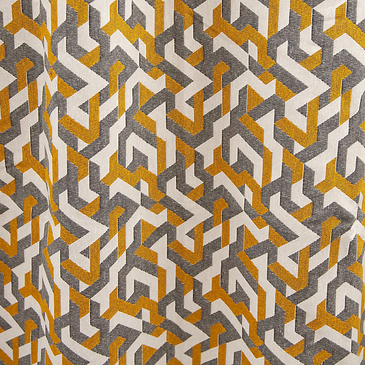 Rideau Tinui 140 x 260 jaune GoodHome