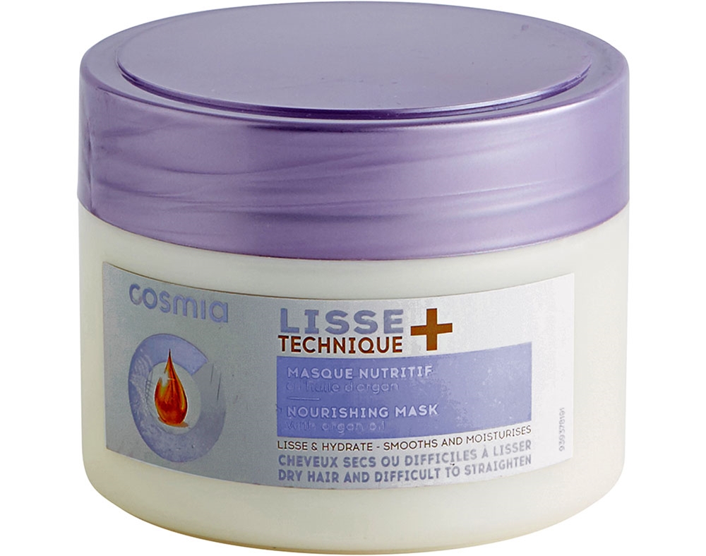 MÁSCARA COSMIA TECHNIQUE LISSE  COM ÓLEO ARGÃO 300ML