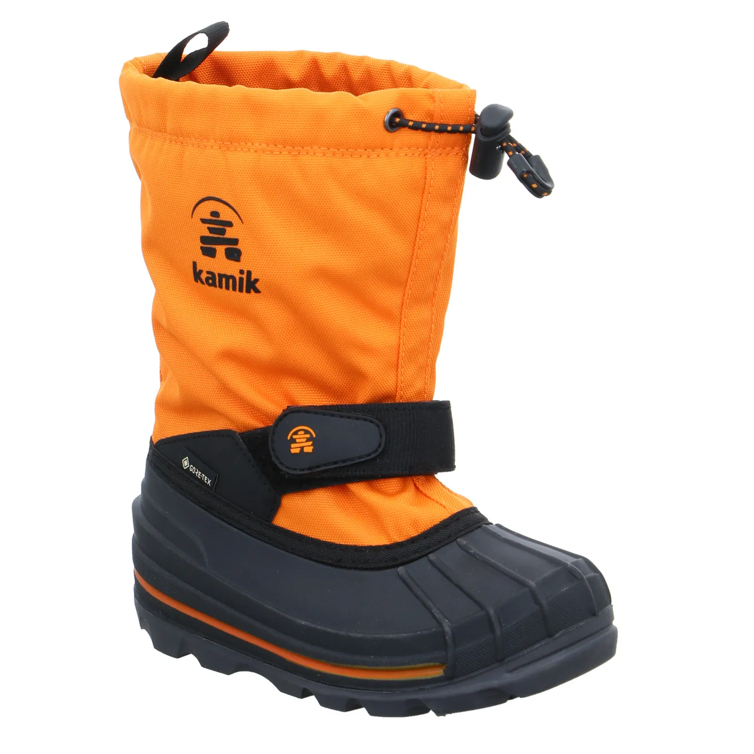 KAMIK Kinder-Snowboot Orange Textil  Schneestiefel