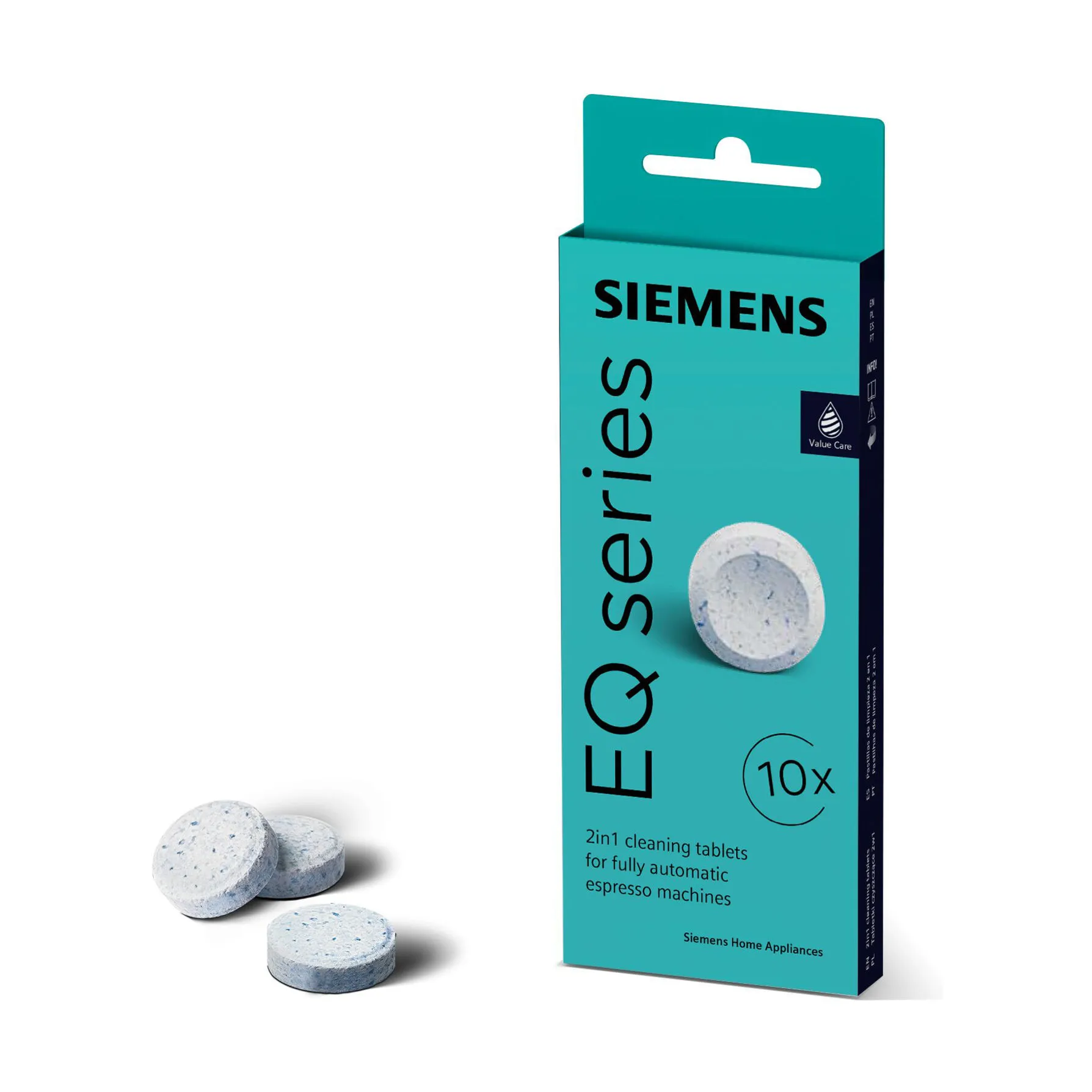 Siemens EQ Rensetabletter - 10 stk.