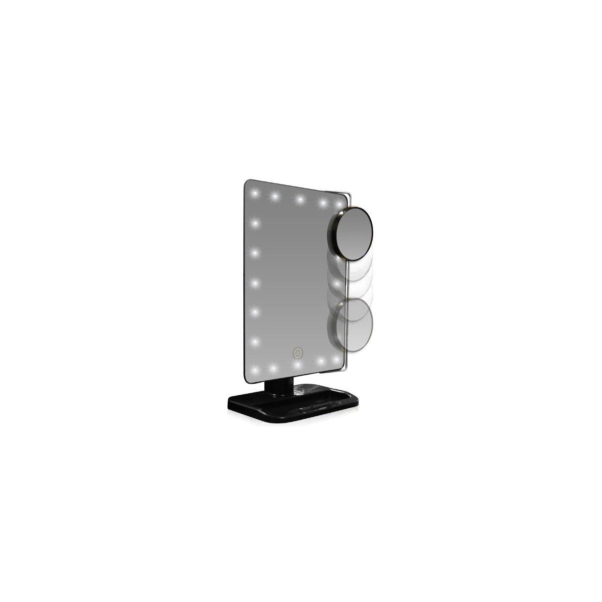 UNIQ Hollywood Makeup Spei LED Lys - Svart