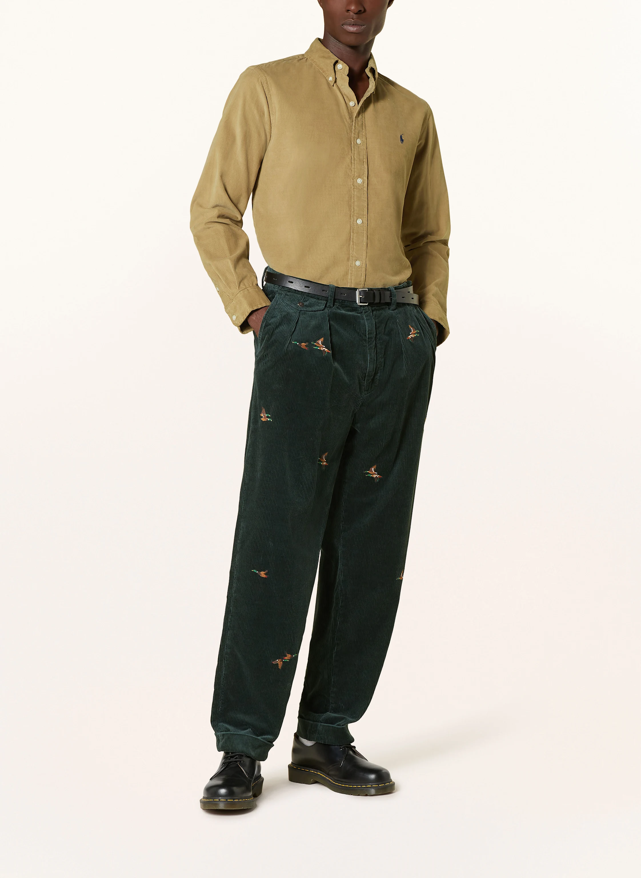 POLO RALPH LAUREN Cordhemd Custom Fit