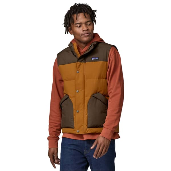 Veste PATAGONIA M'S DOWNDRIFT VEST SHELTER BROWN