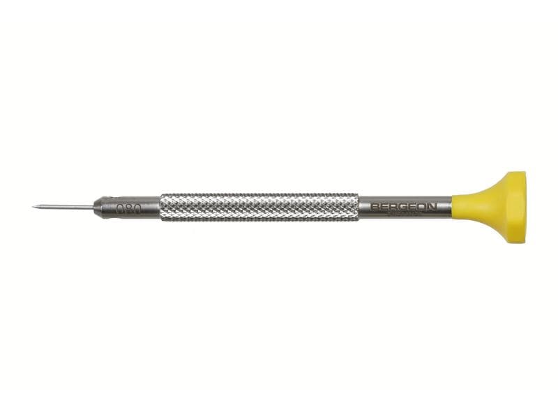 Watchtools Schraubenzieher 0.8 mm Gelb, Schlitz Klingenbreite: 0,8 mm