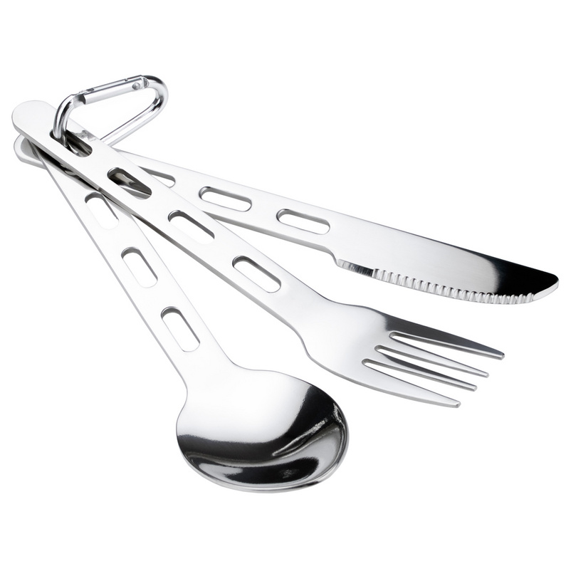 GSI Glacier Stainless 3er Pack Essbesteck