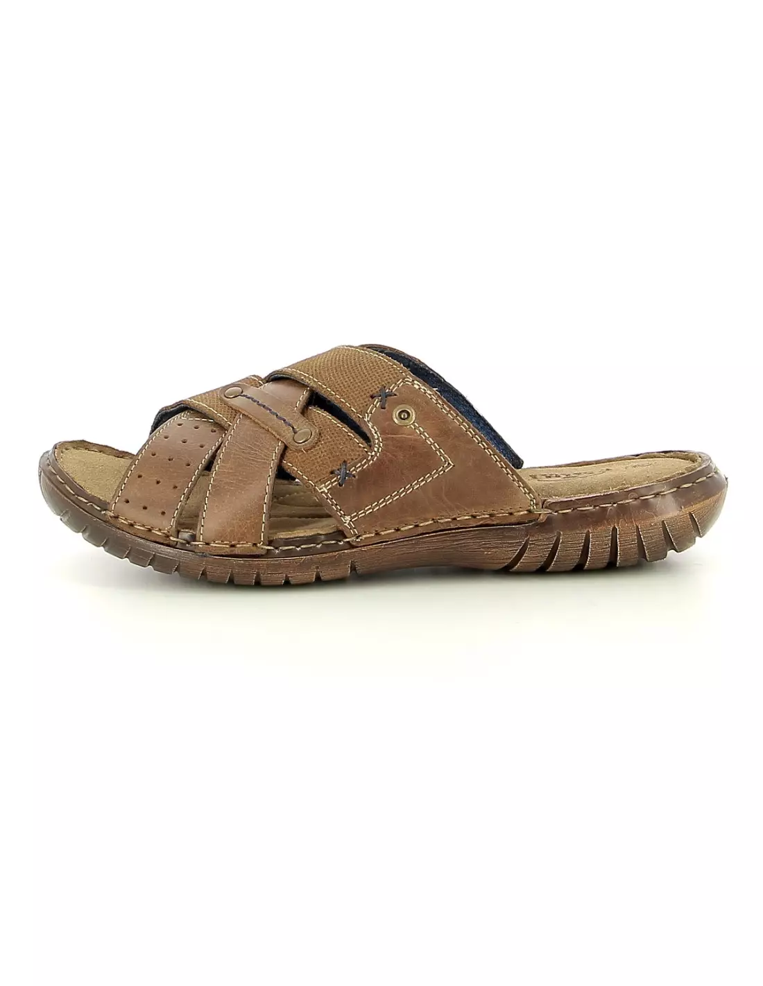 POINT D ORGUES TEMANIAC 38423 WALLNUT - Sandales, mules & nu-pieds Brown