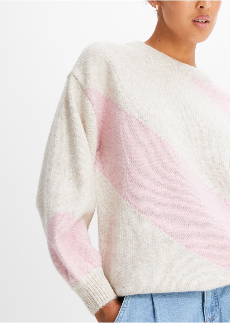 Pull avec polyester recyclé