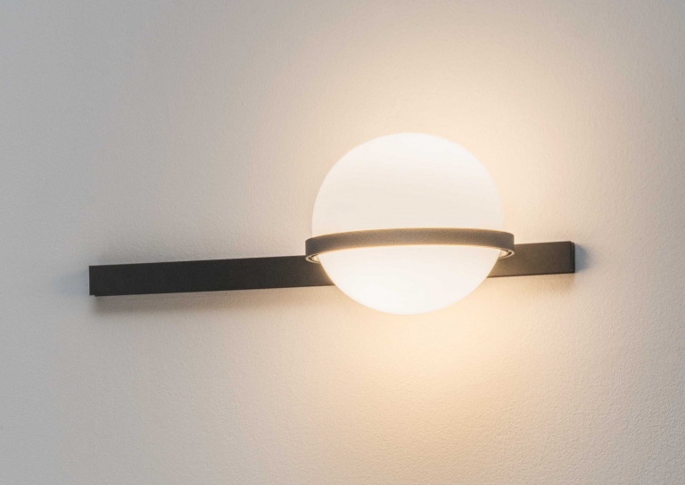 Vibia Palma 3700 wandlamp LED grafiet