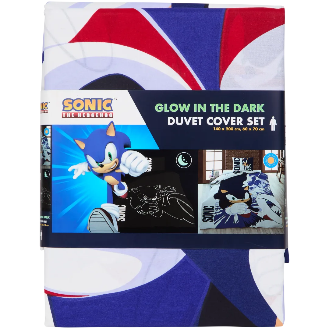 Glow in the dark dekbedovertrek 140 x 200 cm | diverse varianten
