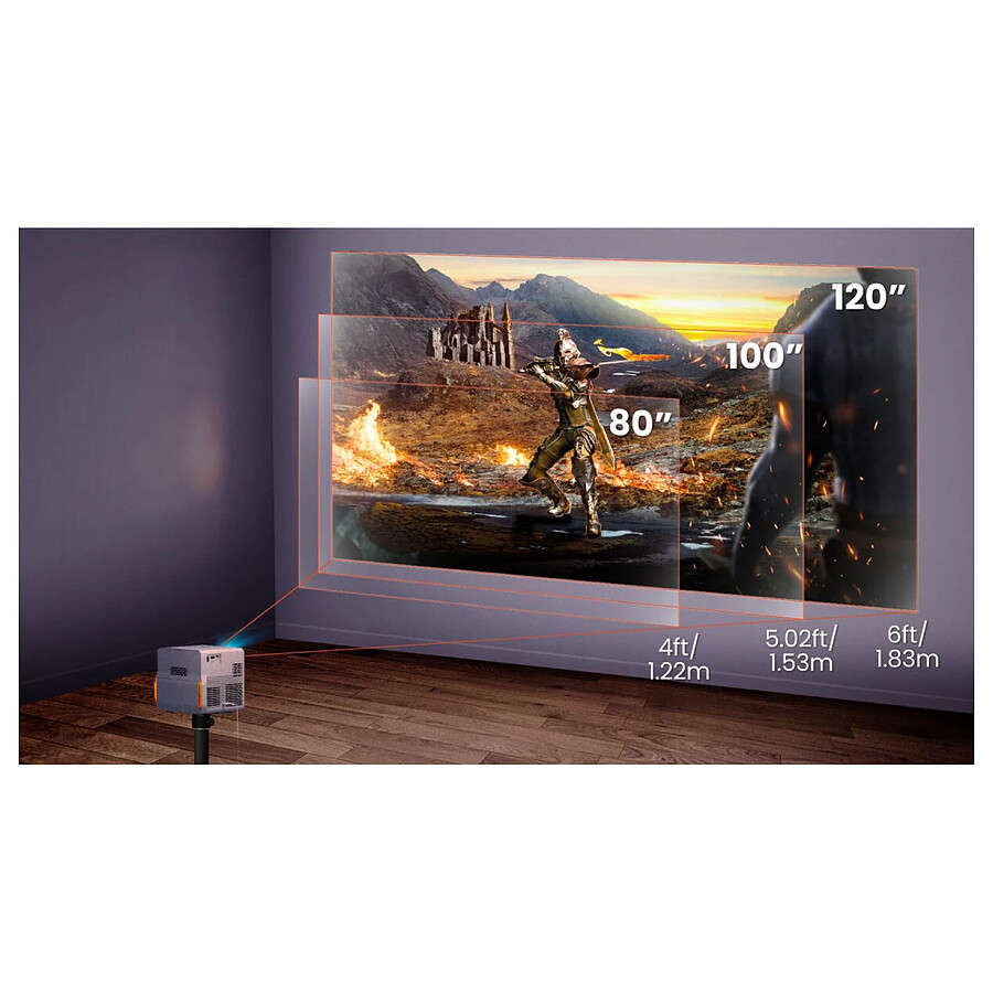 BenQ X300G - DLP LED UHD 4K - 2000 Lumens