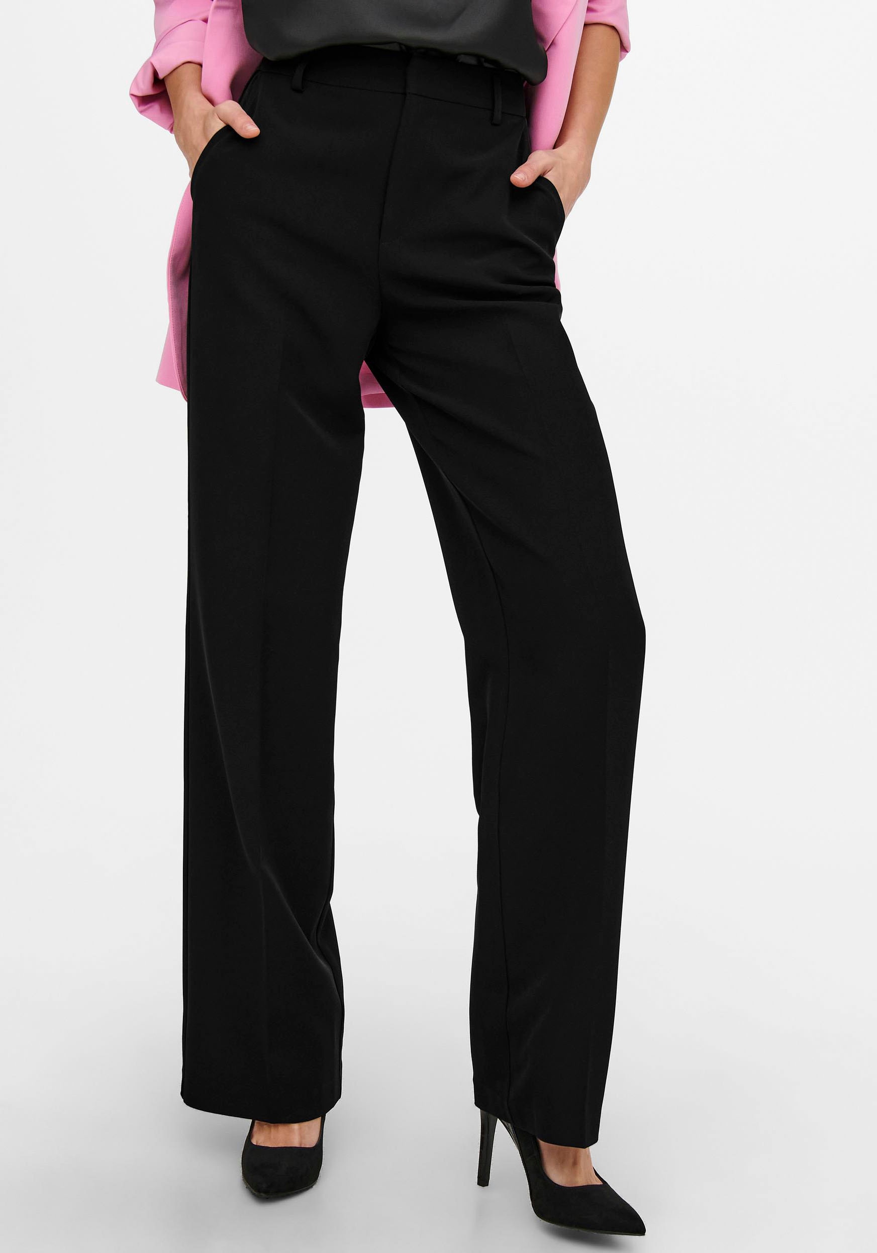 ONLY Anzughose »ONLBERRY LIFE HW WIDE PANT TLR NOOS«  mit Stretch